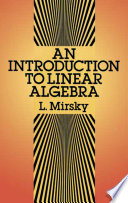 An Introduction to Linear Algebra