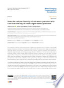 How the unique diversity of extreme cyanobacteria can hold the key to novel algae-based products