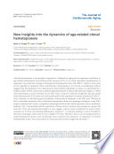 New insights into the dynamics of age-related clonal hematopoiesis