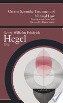 On the Scientific Treatment of Natural Law