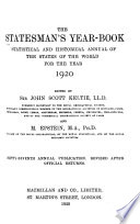 The Statesman's Year-book