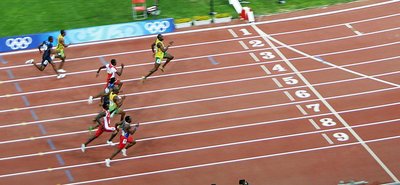 100 metres at the Olympics