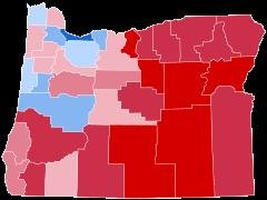 2016 United States presidential election in Oregon