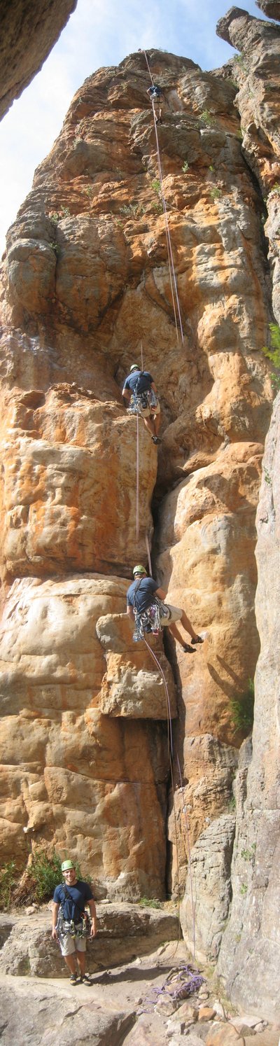 Abseiling