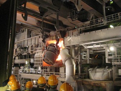 Basic oxygen steelmaking