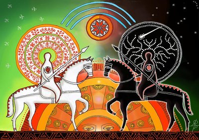 Chernobog and Belobog