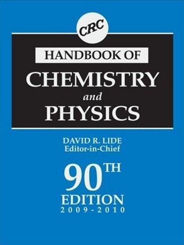 Crc Handbook Of Chemistry And Physics