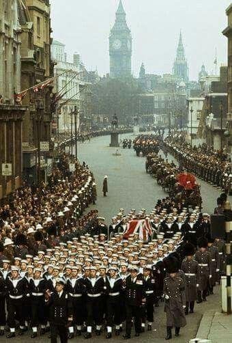 Death And State Funeral Of Winston Churchill