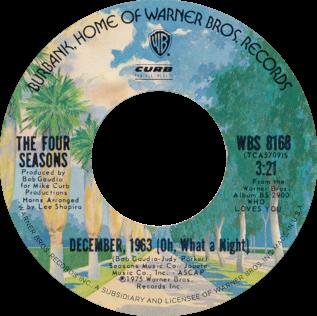 December, 1963 (Oh, What a Night)