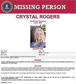 Disappearance Of Crystal Rogers