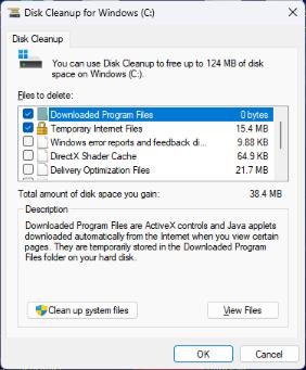 Disk Cleanup