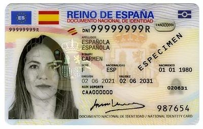 Documento Nacional De Identidad (Spain)