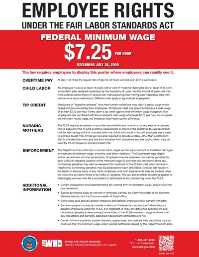 Fair Labor Standards Act Of 1938