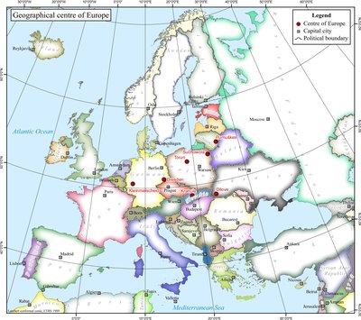 Geographical Midpoint Of Europe
