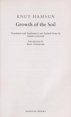 Growth Of The Soil