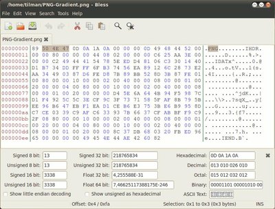 Hex editor