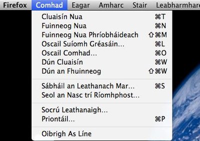 Irish language