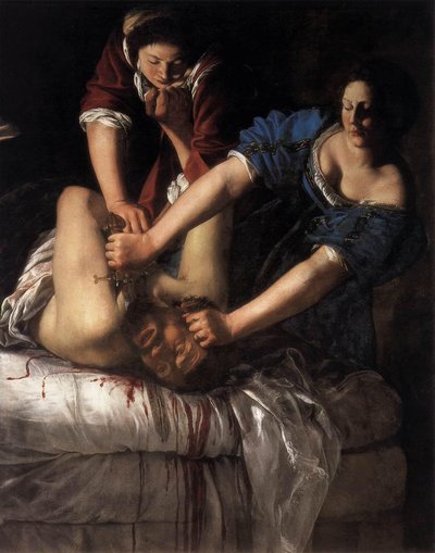 Judith Slaying Holofernes (Artemisia Gentileschi, Naples)