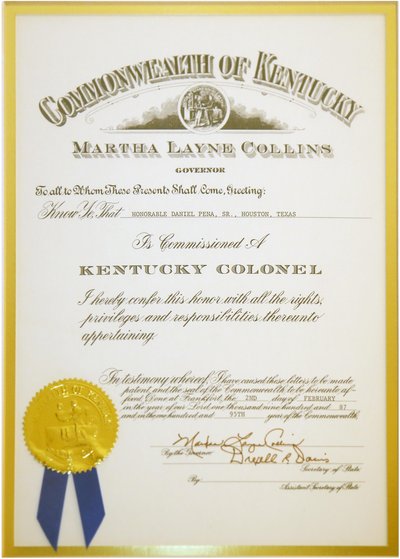 Kentucky Colonel