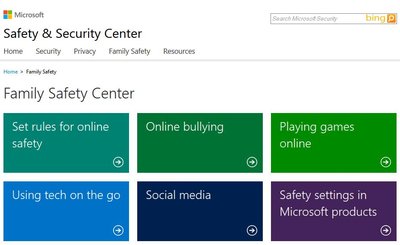 Microsoft Family Features