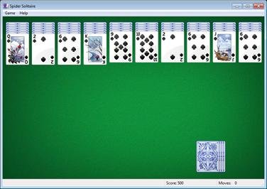 Microsoft Spider Solitaire