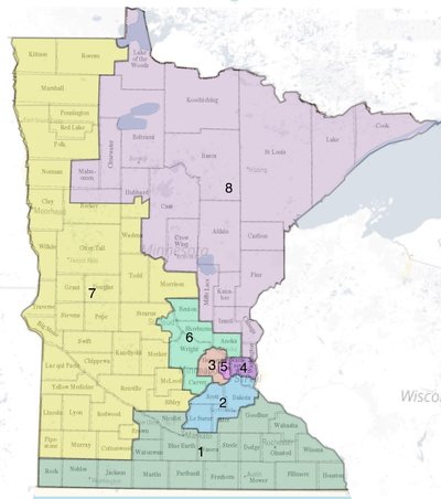 Minnesota's congressional districts