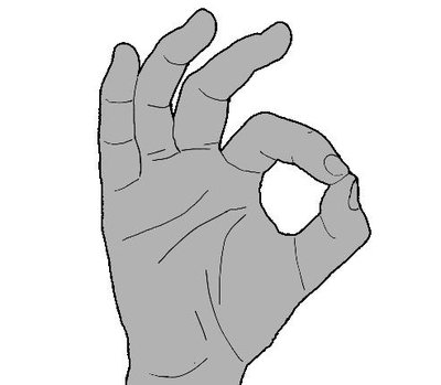 OK gesture