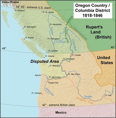Oregon Boundary Dispute