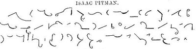 Pitman shorthand