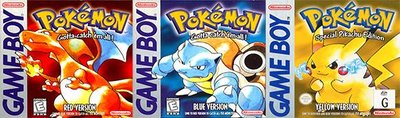 Pokémon Red, Blue, and Yellow