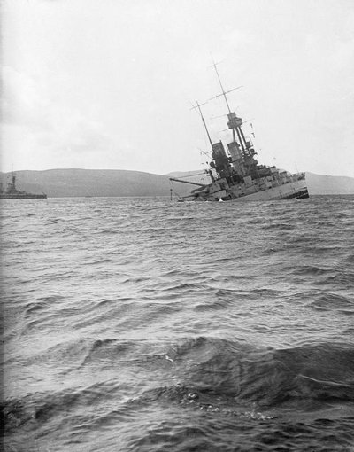 Scuttling Of The German Fleet At Scapa Flow