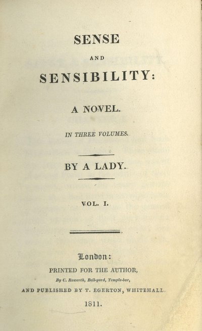 Sense and Sensibility