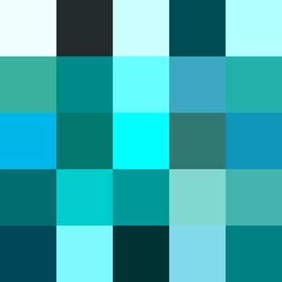 Shades Of Cyan