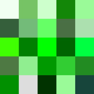 Shades Of Green