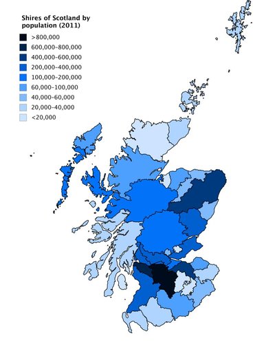 Shires Of Scotland