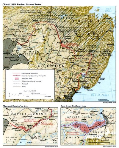 Sino-Soviet Border Conflict