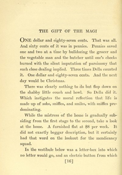 The Gift of the Magi