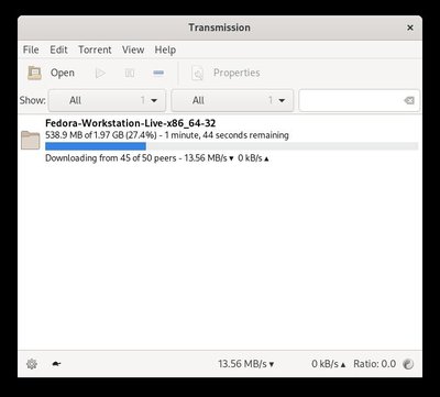 Transmission (BitTorrent client)
