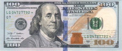 United States one-hundred-dollar bill