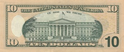 United States ten-dollar bill