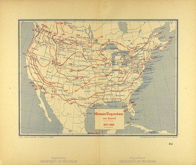 U.S. State And Territory Temperature Extremes
