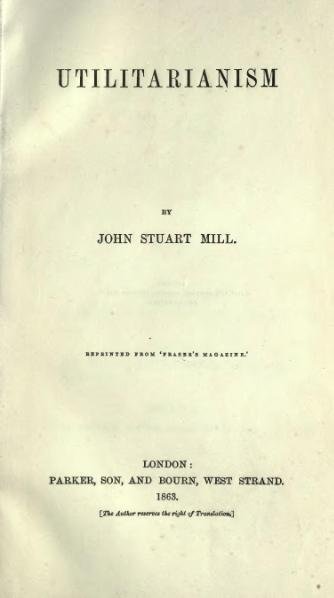 Utilitarianism (Book)