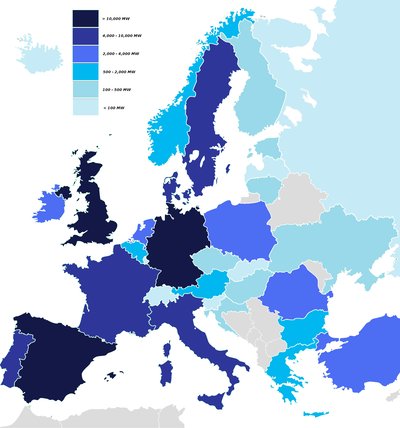 Wind power in Europe