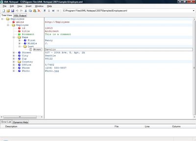 XML Notepad