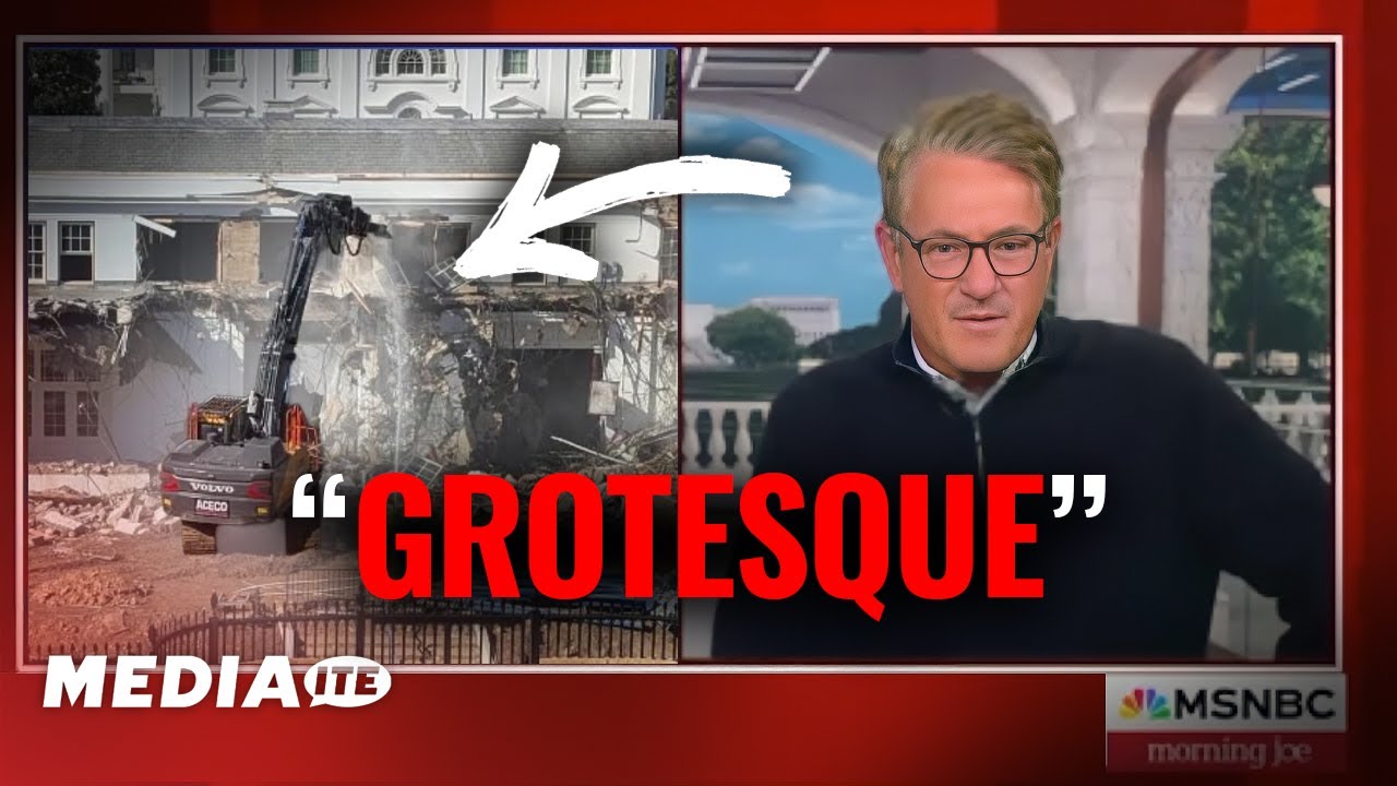Morning Joe Goes OFF on Trump's White House Demolition — Fox Looks Away