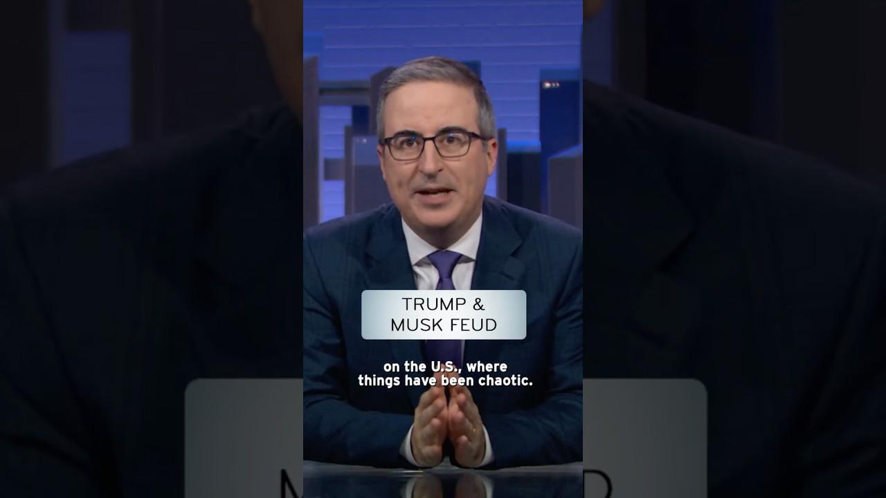 Trump & Musk Feud #lastweektonight