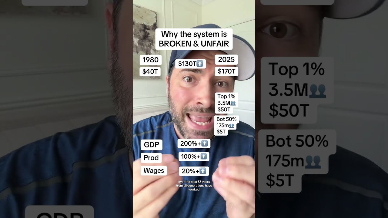 How The BROKEN System FAILED Millennials Gen Z and The Middle Class