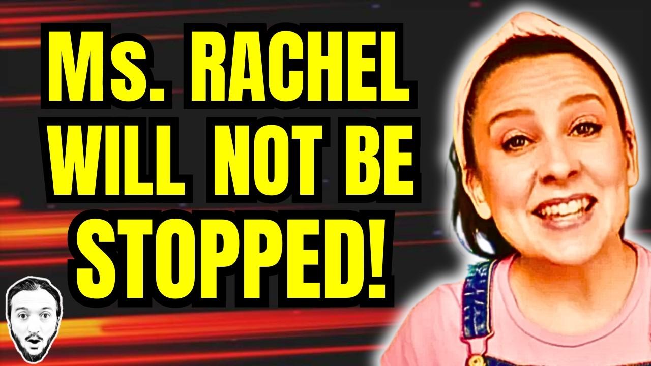 Ms.  Rachel Keeps Speaking Out Against Israel!