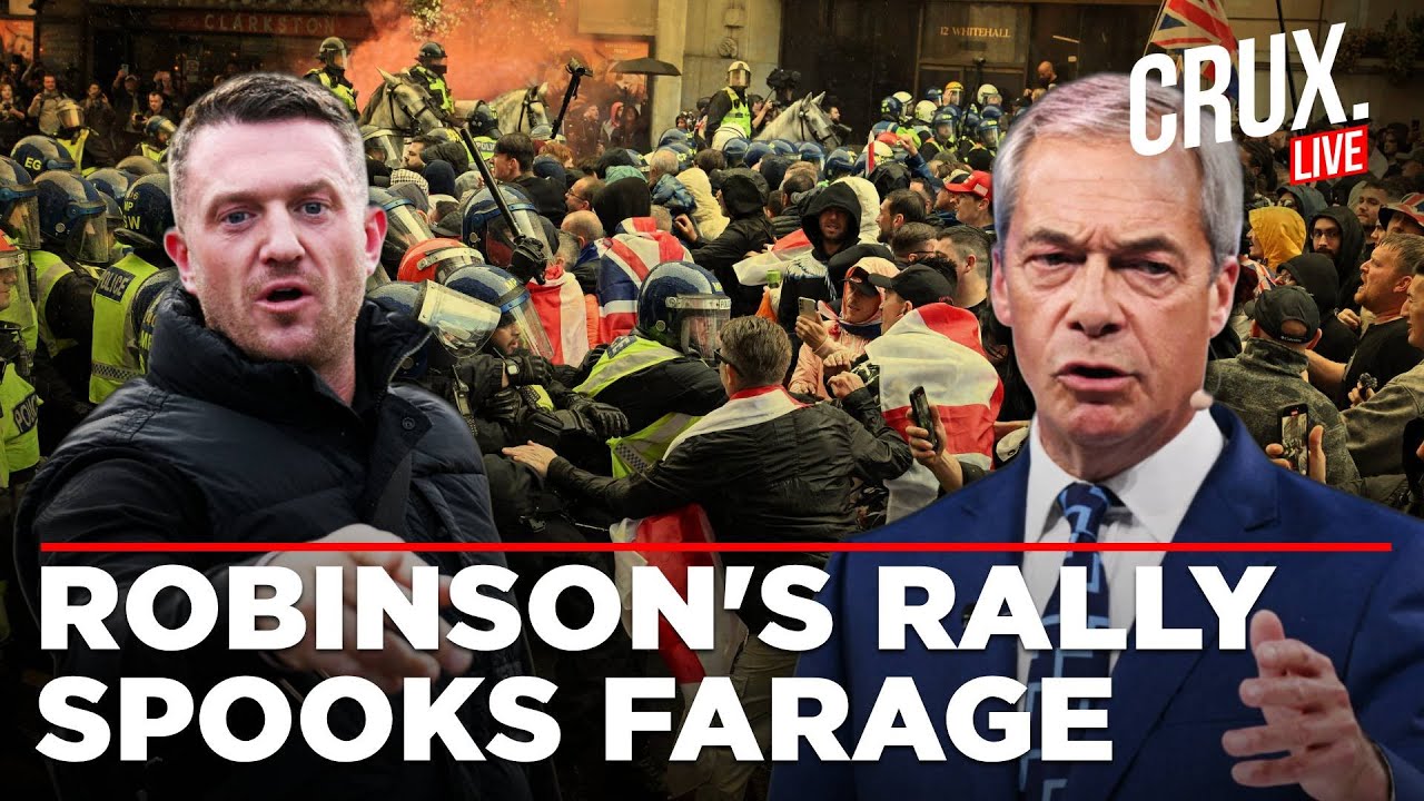 LIVE | Reform UK Leader Nigel Farage Addresses Press After Thousands Join Tommy Robinson's Rally