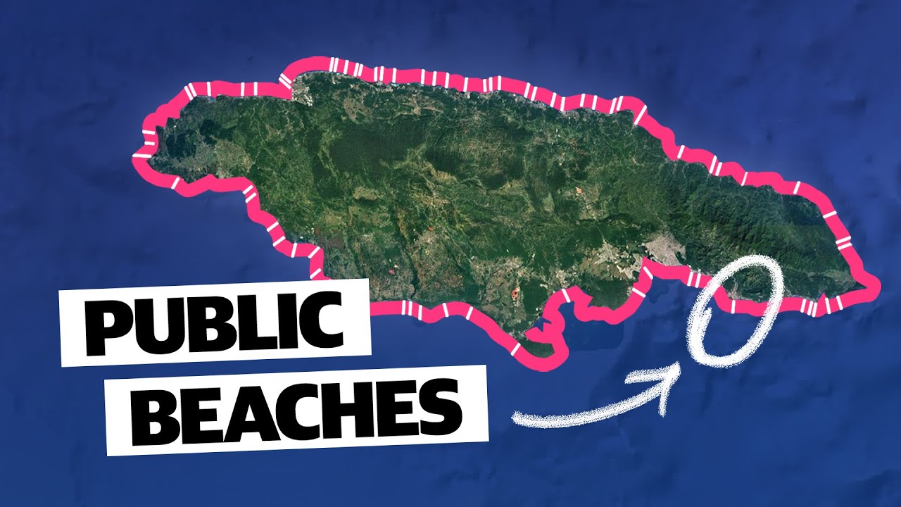 Why Jamaicans can't access their own beaches
